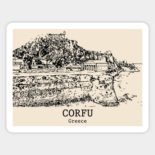 Corfu - Greece Magnet